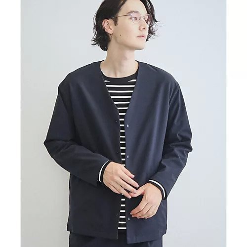 【ザ ショップ ティーケー/THE SHOP TK / MEN】の【360 ストレッチ/セットアップ可】リッチポリノーカラージャケット インテリア・キッズ・メンズ・レディースファッション・服の通販 founy(ファニー) https://founy.com/ ファッション Fashion メンズファッション MEN セットアップ Setup/Men おすすめ Recommend インナー Inner カーディガン Cardigan シンプル Simple ストレッチ Stretch スマート Smart セットアップ Set Up ポケット Pocket 楽ちん Easy 軽量 Lightweight |ID: prp329100004051324 ipo3291000000027932672