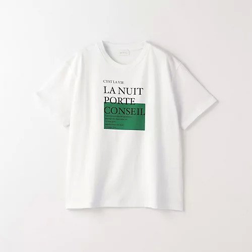 【グリーンレーベル リラクシング / ユナイテッドアローズ/green label relaxing / UNITED ARROWS】のBOX ロゴ プリント Tシャツ インテリア・キッズ・メンズ・レディースファッション・服の通販 founy(ファニー) 　ファッション　Fashion　レディースファッション　WOMEN　トップス・カットソー　Tops/Tshirt　シャツ/ブラウス　Shirts/Blouses　ロング / Tシャツ　T-Shirts　インナー　Inner　コンパクト　Compact　サロペット　Overalls　プリント　Print　ボトム　Bottom　ルーズ　Loose　おすすめ　Recommend　夏　Summer　KELLY|ID: prp329100004052800 ipo3291000000027248547