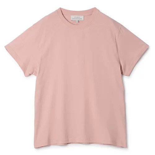 【スタジオ ニコルソン/STUDIO NICHOLSON】のMARINE PERFECT TEE インテリア・キッズ・メンズ・レディースファッション・服の通販 founy(ファニー) 　ファッション　Fashion　レディースファッション　WOMEN　2024年　2024　2024-2025秋冬・A/W　Aw/Autumn/Winter/Fw/Fall/2024-2025　シンプル　Simple　ジャケット　Jacket　洗える　Washable　PINK|ID: prp329100004053759 ipo3291000000027267677