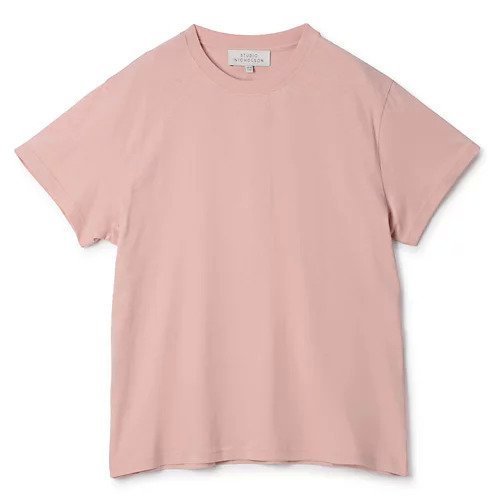 【スタジオ ニコルソン/STUDIO NICHOLSON】のMARINE PERFECT TEE インテリア・キッズ・メンズ・レディースファッション・服の通販 founy(ファニー) 　ファッション　Fashion　レディースファッション　WOMEN　2024年　2024　2024-2025秋冬・A/W　Aw/Autumn/Winter/Fw/Fall/2024-2025　シンプル　Simple　ジャケット　Jacket　洗える　Washable　PINK|ID: prp329100004053759 ipo3291000000032061879