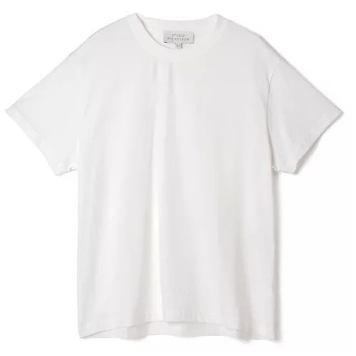 【スタジオ ニコルソン/STUDIO NICHOLSON】のMARINE PERFECT TEE インテリア・キッズ・メンズ・レディースファッション・服の通販 founy(ファニー) 　ファッション　Fashion　レディースファッション　WOMEN　2024年　2024　2024-2025秋冬・A/W　Aw/Autumn/Winter/Fw/Fall/2024-2025　シンプル　Simple　ジャケット　Jacket　定番　Standard　洗える　Washable　OPTIC WHITE|ID: prp329100004053760 ipo3291000000029317674