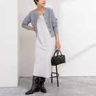 【ノーリーズソフィー/NOLLEY'S sophi】のウォッシャブルマットサテンキャミワンピース グレーベージュ|ID: prp329100004053799 ipo3291000000027677034