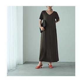 【スタイルデリ/STYLE DELI】の半袖Vネックカットソーワンピース 人気、トレンドファッション・服の通販 founy(ファニー) ファッション Fashion レディースファッション WOMEN ワンピース Dress インナー Inner カットソー Cut And Sew カーディガン Cardigan ジャケット Jacket スリット Slit デコルテ Decolletage 定番 Standard ブルゾン Blouson ポケット Pocket 半袖 Short Sleeve ランダム Random ループ Loop ロング Long 夏 Summer |ID:prp329100004053806