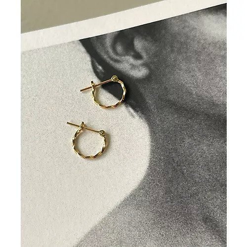 【マージュール/marjour】の[m.]SV925 TWIST MINI HOOP PIERCE インテリア・キッズ・メンズ・レディースファッション・服の通販 founy(ファニー) https://founy.com/ ファッション Fashion レディースファッション WOMEN コーティング Coating ジュエリー Jewelry 定番 Standard フープ Hoop |ID: prp329100004053848 ipo3291000000032085970