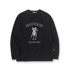 【ドレステリア/DRESSTERIOR / MEN】のフロッグラグランフライスロングTシャツ ブラック|ID: prp329100004053894 ipo3291000000027268542