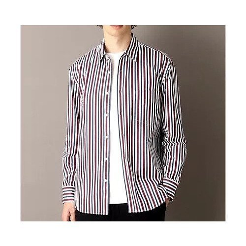 【ドレステリア/DRESSTERIOR / MEN】のTHOMAS MASON ストライプシャツ インテリア・キッズ・メンズ・レディースファッション・服の通販 founy(ファニー) https://founy.com/ ファッション Fashion メンズファッション MEN インナー Inner ジャケット Jacket ストライプ Stripe スマート Smart デニム Denim ドレス Dress フィット Fit ポケット Pocket 別注 Special Order レギュラー Regular エレガント 上品 Elegant |ID: prp329100004054833 ipo3291000000029863880