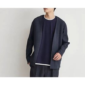 【ザ ショップ ティーケー/THE SHOP TK / MEN】のバルキータッチノーカラーカーディガン 人気、トレンドファッション・服の通販 founy(ファニー) ファッション Fashion メンズファッション MEN カットソー Cut And Sew シンプル Simple スマート Smart ポケット Pocket |ID:prp329100004054844