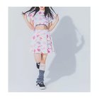 【ピンク ラテ/PINK-latte / KIDS】の【るーつくコラボ/ニコラ9月号掲載】総柄プリントフレアスカート オフホワイト|ID: prp329100004054864 ipo3291000000027288665