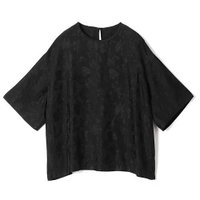 【フローレント/FLORENT】のJACQUARD BLOUSE 人気、トレンドファッション・服の通販 founy(ファニー) ファッション Fashion レディースファッション WOMEN エレガント 上品 Elegant クラシカル Classical シルク Silk デニム Denim ボタニカル Botanical リラックス Relax |ID:prp329100004060720