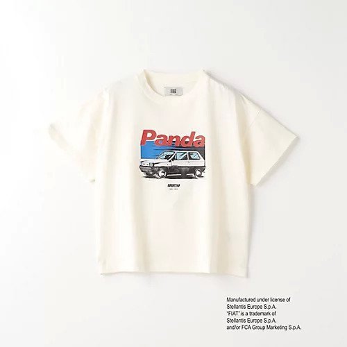 【グリーンレーベルリラクシング/green label relaxing / UNITED ARROWS / KIDS】の【別注】TJ FIAT PANDA Tシャツ / キッズ 140cm-150cm インテリア・キッズ・メンズ・レディースファッション・服の通販 founy(ファニー) 　ファッション　Fashion　キッズファッション　KIDS　イタリア　Italy　キャラクター　Character　グラフィック　Graphic　ショーツ　Shorts　フロント　Front　プリント　Print　別注　Special Order　リアル　Real　ワイド　Wide　おすすめ　Recommend　WHITE|ID: prp329100004062943 ipo3291000000027365331