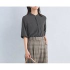 【グリーンレーベル リラクシング / ユナイテッドアローズ/green label relaxing / UNITED ARROWS】のドライタッチ ポケット シャツ -マシンウォッシャブル- DK.GRAY|ID: prp329100004064560 ipo3291000000027387166