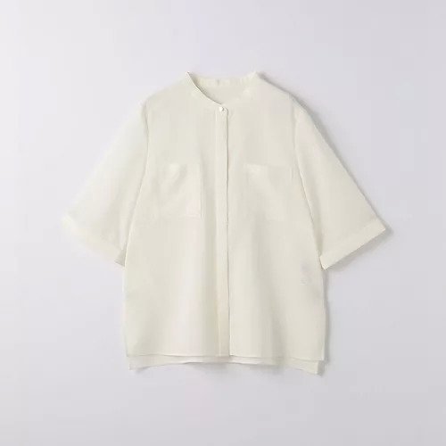 【グリーンレーベル リラクシング / ユナイテッドアローズ/green label relaxing / UNITED ARROWS】のドライタッチ ポケット シャツ -マシンウォッシャブル- インテリア・キッズ・メンズ・レディースファッション・服の通販 founy(ファニー) 　ファッション　Fashion　レディースファッション　WOMEN　トップス・カットソー　Tops/Tshirt　シャツ/ブラウス　Shirts/Blouses　秋　Autumn/Fall　シンプル　Simple　スリット　Slit　ボトム　Bottom　ポケット　Pocket　ロング　Long　おすすめ　Recommend　夏　Summer　ビジネス 仕事 通勤　Business　NATURAL|ID: prp329100004064560 ipo3291000000028054558