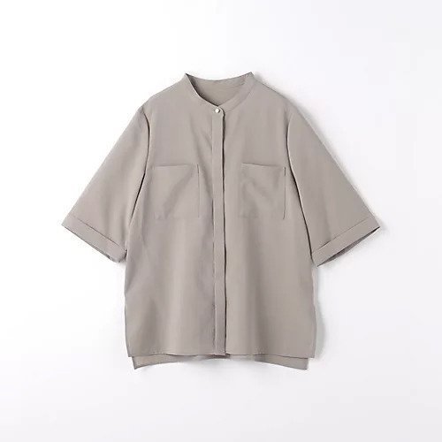 【グリーンレーベル リラクシング / ユナイテッドアローズ/green label relaxing / UNITED ARROWS】のドライタッチ ポケット シャツ -マシンウォッシャブル- インテリア・キッズ・メンズ・レディースファッション・服の通販 founy(ファニー) 　ファッション　Fashion　レディースファッション　WOMEN　トップス・カットソー　Tops/Tshirt　シャツ/ブラウス　Shirts/Blouses　秋　Autumn/Fall　シンプル　Simple　スリット　Slit　ボトム　Bottom　ポケット　Pocket　ロング　Long　おすすめ　Recommend　夏　Summer　ビジネス 仕事 通勤　Business　MOCA|ID: prp329100004064560 ipo3291000000028054560