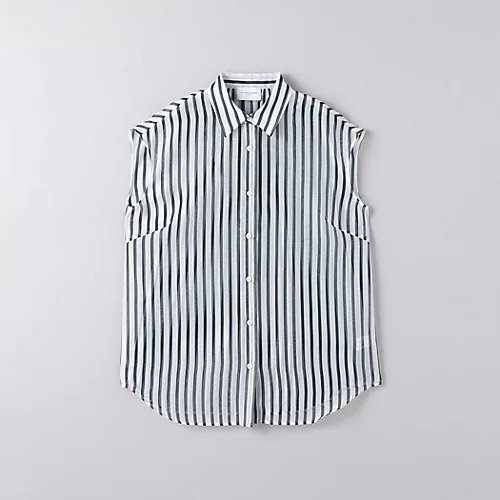 【ユナイテッドアローズ/UNITED ARROWS】のオーガンジー プリント ノースリーブ シャツ インテリア・キッズ・メンズ・レディースファッション・服の通販 founy(ファニー) https://founy.com/ ファッション Fashion レディースファッション WOMEN トップス・カットソー Tops/Tshirt キャミソール / ノースリーブ No Sleeves シャツ/ブラウス Shirts/Blouses インナー Inner エアリー Airy オーガンジー Organdy カーディガン Cardigan シアー Sheer ジャケット Jacket スニーカー Sneakers ノースリーブ No Sleeve フォルム Form プリント Print 夏 Summer ビジネス 仕事 通勤 Business |ID: prp329100004064561 ipo3291000000027387171