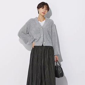 【スアデオ/suadeo】 ラメVネックカーディガン人気、トレンドファッション・服の通販 founy(ファニー) ファッション Fashion レディースファッション WOMEN トップス・カットソー Tops/Tshirt カーディガン Cardigans Vネック V-Neck 送料無料 Free Shipping カーディガン Cardigan フェザーヤーン Feather Yarn 洗える Washable |ID:prp329100004064577