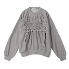 【セシリー バンセン/CECILIE BAHNSEN】のOLLIE SWEATSHIRT 人気、トレンドファッション・服の通販 founy(ファニー) ファッション Fashion レディースファッション WOMEN トップス・カットソー Tops/Tshirt シャツ/ブラウス Shirts/Blouses パーカ Sweats ロング / Tシャツ T-Shirts スウェット Sweat 2024年 2024 2024-2025秋冬・A/W Aw/Autumn/Winter/Fw/Fall/2024-2025 ギャザー Gather スウェット Sweat フロント Front モチーフ Motif ロング Long 洗える Washable thumbnail GREY MELANGE|ID: prp329100004064585 ipo3291000000027387308