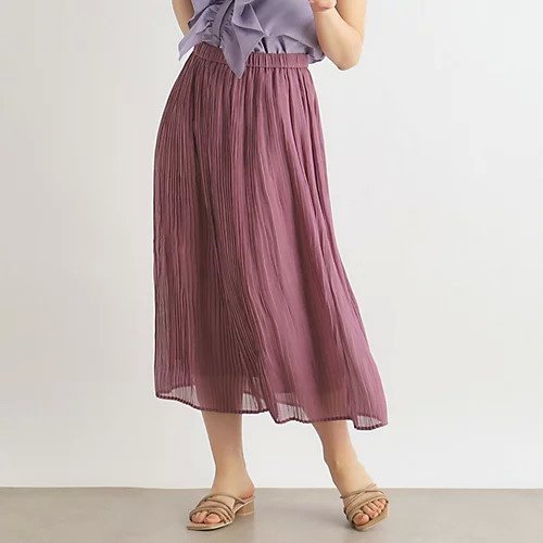 【ローラアシュレイ/LAURA ASHLEY】の割繊シフォンプリーツスカート 人気、トレンドファッション・服の通販 founy(ファニー) 　ファッション　Fashion　レディースファッション　WOMEN　スカート　Skirt　プリーツスカート　Pleated Skirts　シフォン　Chiffon　スマート　Smart　プリーツ　Pleats　ポケット　Pocket　エレガント 上品　Elegant　 other-1|ID: prp329100004064591 ipo3291000000027387342