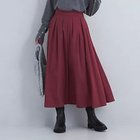 【グリーンレーベル リラクシング / ユナイテッドアローズ/green label relaxing / UNITED ARROWS】のタック フレア スカート 人気、トレンドファッション・服の通販 founy(ファニー) ファッション Fashion レディースファッション WOMEN スカート Skirt Aライン/フレアスカート Flared A-Line Skirts スニーカー Sneakers フレア Flare エレガント 上品 Elegant 冬 Winter 秋 Autumn/Fall thumbnail WINE|ID: prp329100004064596 ipo3291000000027387369