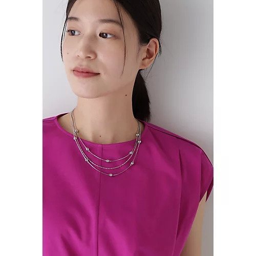 【ヒューマンウーマン/HUMAN WOMAN】の3連ボールネックレス 人気、トレンドファッション・服の通販 founy(ファニー) 　ファッション　Fashion　レディースファッション　Fashion for Women　ジュエリー　Jewelry　ネックレス　Necklaces & Pendants　おすすめ　Recommended / Our Picks　シンプル　Simple, Minimal　ネックレス　Necklace, Pendant Necklace　 other-1|ID: prp329100004064661 ipo3291000000027387796