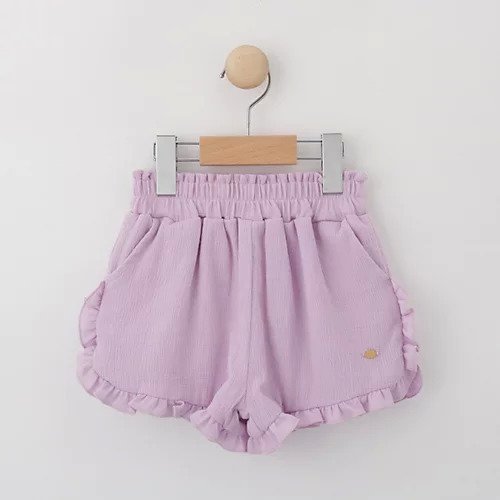 【シューラルー/SHOO LA RUE / KIDS】の【110-140cm/セットアップ可】楊柳フリルショートパンツ インテリア・キッズ・メンズ・レディースファッション・服の通販 founy(ファニー) 　ファッション　Fashion　キッズファッション　KIDS　ボトムス　Bottoms/Kids　ショート　Short　スマート　Smart　セットアップ　Set Up　チャーム　Charm　フリル　Frills　フロント　Front　ポケット　Pocket　ラベンダー|ID: prp329100004065076 ipo3291000000027389296