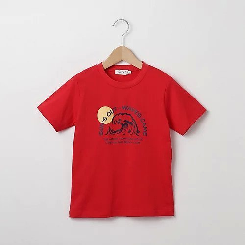 【デッサン/Dessin / KIDS】の【ファミリーリンク】WAVEプリントTシャツ インテリア・キッズ・メンズ・レディースファッション・服の通販 founy(ファニー) https://founy.com/ ファッション Fashion キッズファッション KIDS おすすめ Recommend デニム Denim プリント Print ボーイズ Boys メンズ Mens 半袖 Short Sleeve |ID: prp329100004065085 ipo3291000000027389329