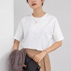 【ノーリーズ/NOLLEY'S】のノーリーズ刺繍Tシャツ 人気、トレンドファッション・服の通販 founy(ファニー) ファッション Fashion レディースファッション WOMEN トップス・カットソー Tops/Tshirt シャツ/ブラウス Shirts/Blouses ロング / Tシャツ T-Shirts 2024年 2024 2024-2025秋冬・A/W Aw/Autumn/Winter/Fw/Fall/2024-2025 インナー Inner シルケット Mercerization ジャケット Jacket テクスチャー Texture モチーフ Motif 秋 Autumn/Fall thumbnail ホワイト系その他4|ID: prp329100004066793 ipo3291000000027411001