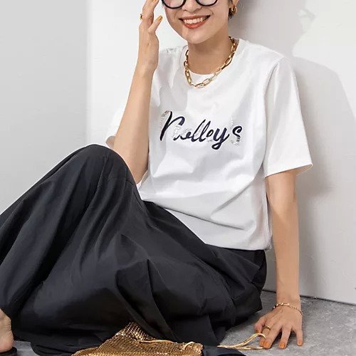 【ノーリーズ/NOLLEY'S】のノーリーズ刺繍Tシャツ インテリア・キッズ・メンズ・レディースファッション・服の通販 founy(ファニー) 　ファッション　Fashion　レディースファッション　WOMEN　トップス・カットソー　Tops/Tshirt　シャツ/ブラウス　Shirts/Blouses　ロング / Tシャツ　T-Shirts　2024年　2024　2024-2025秋冬・A/W　Aw/Autumn/Winter/Fw/Fall/2024-2025　インナー　Inner　シルケット　Mercerization　ジャケット　Jacket　テクスチャー　Texture　モチーフ　Motif　秋　Autumn/Fall　ホワイト系その他5|ID: prp329100004066793 ipo3291000000027411004