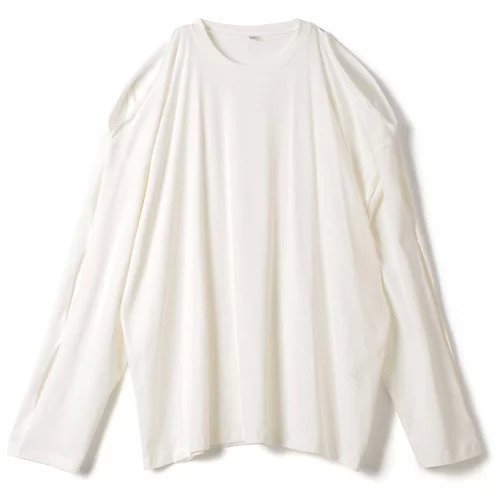 【ベースレンジ/Baserange】のPIN LONG SLEEVE 人気、トレンドファッション・服の通販 founy(ファニー) 　ファッション　Fashion　レディースファッション　WOMEN　トップス・カットソー　Tops/Tshirt　2024年　2024　2024-2025秋冬・A/W　Aw/Autumn/Winter/Fw/Fall/2024-2025　スリット　Slit　スリーブ　Sleeve　リラックス　Relax　ロング　Long　洗える　Washable　 other-1|ID: prp329100004066797 ipo3291000000027411031