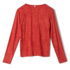 【ベースレンジ/Baserange】のOMO LONG SLEEVE 人気、トレンドファッション・服の通販 founy(ファニー) ファッション Fashion レディースファッション WOMEN トップス・カットソー Tops/Tshirt 2024年 2024 2024-2025秋冬・A/W Aw/Autumn/Winter/Fw/Fall/2024-2025 シンプル Simple フィット Fit 人気 Popularity 洗える Washable thumbnail MINO RED|ID: prp329100004066798 ipo3291000000027411035