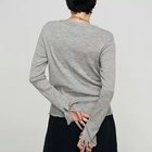 【ノーリーズ/NOLLEY'S】のMY STANDARDウォッシャブルリブクルーネックプルオーバーカットソー 人気、トレンドファッション・服の通販 founy(ファニー) ファッション Fashion レディースファッション WOMEN トップス・カットソー Tops/Tshirt プルオーバー Pullover カットソー Cut and Sewn 2024年 2024 2024-2025秋冬・A/W Aw/Autumn/Winter/Fw/Fall/2024-2025 スリット Slit ベーシック Basic thumbnail ライトグレー|ID: prp329100004066799 ipo3291000000027411039