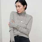 【ノーリーズ/NOLLEY'S】のMY STANDARDウォッシャブルリブタートルネックプルオーバーカットソー 人気、トレンドファッション・服の通販 founy(ファニー) ファッション Fashion レディースファッション WOMEN トップス・カットソー Tops/Tshirt プルオーバー Pullover カットソー Cut and Sewn タートルネック Turtleneck 2024年 2024 2024-2025秋冬・A/W Aw/Autumn/Winter/Fw/Fall/2024-2025 ベーシック Basic thumbnail ライトグレー|ID: prp329100004066800 ipo3291000000027411049