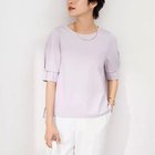 【ノーリーズソフィー/NOLLEY'S sophi】のタックスリーブプルオーバーカットソー 人気、トレンドファッション・服の通販 founy(ファニー) ファッション Fashion レディースファッション WOMEN トップス・カットソー Tops/Tshirt プルオーバー Pullover カットソー Cut and Sewn 2024年 2024 2024春夏・S/S Ss,Spring/Summer,2024 メタル Metal ワイド Wide thumbnail ベビーピンク|ID: prp329100004066802 ipo3291000000028001866