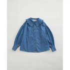 【シンゾーン/Shinzone】のDENIM BLOUSE 人気、トレンドファッション・服の通販 founy(ファニー) ファッション Fashion レディースファッション WOMEN おすすめ Recommend ギャザー Gather スウィート Sweet ダブル Double デニム Denim フリル Frills ベスト Vest 羽織 Haori thumbnail BLUE|ID: prp329100004066805 ipo3291000000027411100