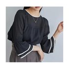 【ビス/VIS】のバイカラーシアーブラウス 人気、トレンドファッション・服の通販 founy(ファニー) ファッション Fashion レディースファッション WOMEN トップス・カットソー Tops/Tshirt シャツ/ブラウス Shirts/Blouses 春 Spring 秋 Autumn/Fall シアー Sheer シンプル Simple ティアード Tiered デコルテ Decolletage デニム Denim バランス Balance パイピング Piping ミックス Mix ミニスカート Mini Skirt A/W・秋冬 Aw・Autumn/Winter・Fw・Fall-Winter おすすめ Recommend 2024年 2024 2024-2025秋冬・A/W Aw/Autumn/Winter/Fw/Fall/2024-2025 thumbnail ブラック|ID: prp329100004066817 ipo3291000000027911925