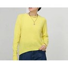 【ノーリーズ/NOLLEY'S】のシアーカシミヤボートネックプルオーバーニット イエロー|ID: prp329100004066825 ipo3291000000027411235