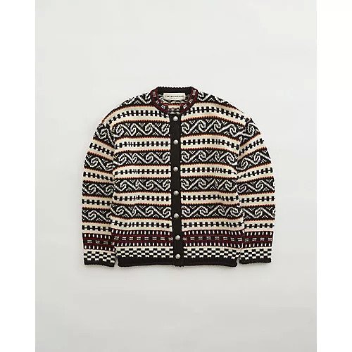 【シンゾーン/Shinzone】のFAIR ISLE KNIT CARDIGAN インテリア・キッズ・メンズ・レディースファッション・服の通販 founy(ファニー) 　ファッション　Fashion　レディースファッション　WOMEN　トップス・カットソー　Tops/Tshirt　ニット　Knit Tops　カーディガン　Cardigans　イタリア　Italy　カーディガン　Cardigan　ジャケット　Jacket　スウェット　Sweat　スタンド　Stand　タイツ　Tights　デニム　Denim　ハイネック　High Neck　ブラウン|ID: prp329100004066833 ipo3291000000027411299