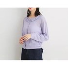 【ローラアシュレイ/LAURA ASHLEY】の【接触冷感/洗える】フリルカラーカーディガン ラベンダー|ID: prp329100004066835 ipo3291000000027411308