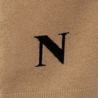 【ノーリーズ/NOLLEY'S】のロゴインターシャ2WAYクルーネックカーディガン 24AW キャメル|ID: prp329100004066836 ipo3291000000027411316