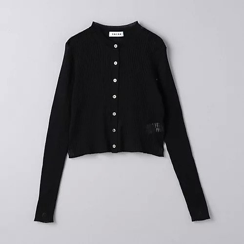 【ユナイテッドアローズ/UNITED ARROWS】のリブニット カーディガン インテリア・キッズ・メンズ・レディースファッション・服の通販 founy(ファニー) 　ファッション　Fashion　レディースファッション　WOMEN　トップス・カットソー　Tops/Tshirt　ニット　Knit Tops　カーディガン　Cardigans　カーディガン　Cardigan　キャミワンピース　Cami Dress　バランス　Balance　リブニット　Rib Knit　ロング　Long　ワイド　Wide　BLACK|ID: prp329100004066840 ipo3291000000027411340