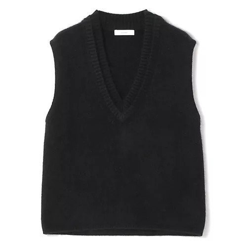 【スアデオ/suadeo】のダブルリブVネックベスト インテリア・キッズ・メンズ・レディースファッション・服の通販 founy(ファニー) ファッション Fashion レディースファッション Fashion for Women アウター Coat / Outerwear Collection トップス・カットソー Cut & Sew Tops ベスト&ジレ / 重ね着スタイル Vests & Gilets Vネックトップス V-Neck Tops / V-Cut Neckline Shirts インナー Innerwear 洗える Machine Washable カットソー Cut and Sewn Top シンプル Simple, Minimal バランス Balance, Style Balance ベスト Vest, Waistcoat ベーシック Basic, Essential メランジ Melange, Mixed Yarn レギュラー Regular, Standard Fit ロング Long, Long-Length おすすめ Recommended / Our Picks エレガント 上品 Elegant ブラック|ID: prp329100004066851 ipo3291000000035300240