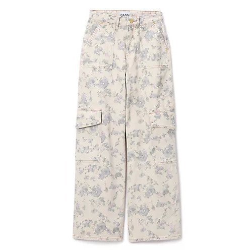 【ガニー/GANNI】のPrint Denim Angi インテリア・キッズ・メンズ・レディースファッション・服の通販 founy(ファニー) https://founy.com/ ファッション Fashion レディースファッション WOMEN 2024年 2024 2024-2025秋冬・A/W Aw/Autumn/Winter/Fw/Fall/2024-2025 スタイリッシュ Stylish ストレート Straight デニム Denim ボタニカル Botanical 洗える Washable |ID: prp329100004066879 ipo3291000000029789719