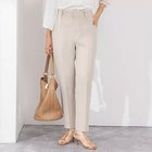 【ノーリーズソフィー/NOLLEY'S sophi】の《セットアップ対応》ウォッシャブルダブルクロステーパードパンツ ベージュ|ID: prp329100004066880 ipo3291000000027411550