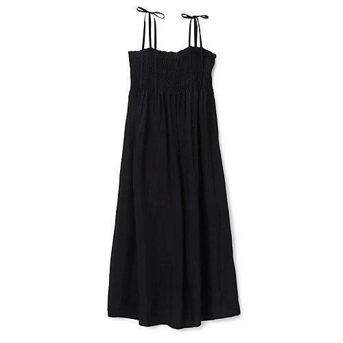 【ガニー/GANNI】のViscose Habotai Midi Smock Strap Dress 人気、トレンドファッション・服の通販 founy(ファニー) 　ファッション　Fashion　レディースファッション　WOMEN　ワンピース　Dress　ドレス　Party Dresses　2024年　2024　2024-2025秋冬・A/W　Aw/Autumn/Winter/Fw/Fall/2024-2025　シャーリング　Shirring　デコルテ　Decolletage　バランス　Balance　ラップ　Wrap　リラックス　Relax　洗える　Washable　 other-1|ID: prp329100004066893 ipo3291000000027411612