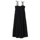 【ガニー/GANNI】のViscose Habotai Midi Smock Strap Dress Black|ID: prp329100004066893 ipo3291000000029318305