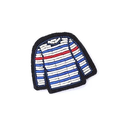 【ヒューマンウーマン/HUMAN WOMAN】のボーダーTシャツブローチ 人気、トレンドファッション・服の通販 founy(ファニー) 　ファッション　Fashion　レディースファッション　Fashion for Women　トップス・カットソー　Cut & Sew Tops　シャツ・ブラウス・オフィスカジュアル　Elegant Blouses & Button-Ups　ロングTシャツ・Tシャツ　Longline T-Shirts & Tees　コレクション　Collection, Seasonal Line　ジャケット　Jacket, Outerwear　ブローチ　Brooch, Pin Brooch　ボーダー　Border, Stripe　メタル　Metal, Metal Parts　other-2|ID: prp329100004066959 ipo3291000000031292330