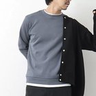 【ノーリーズ グッドマン/NOLLEY'S goodman / MEN】のフェイクレイヤード クルーネックプルオーバー 人気、トレンドファッション・服の通販 founy(ファニー) ファッション Fashion メンズファッション MEN トップス・カットソー Tops/Tshirt/Men インナー Inner カットソー Cut And Sew デニム Denim ボックス Box thumbnail グレイッシュブルー|ID: prp329100004067027 ipo3291000000027412325