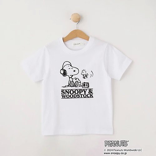 【デッサン/Dessin / KIDS】の【リンクコーデ】Dessin PEANUTS Tシャツ インテリア・キッズ・メンズ・レディースファッション・服の通販 founy(ファニー) 　ファッション　Fashion　キッズファッション　KIDS　キャラクター　Character　スマート　Smart　モチーフ　Motif　人気　Popularity　ホワイト|ID: prp329100004067050 ipo3291000000027412437