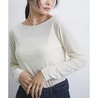 【ビス/VIS】のラメプリントベロアロングスリーブTシャツ 人気、トレンドファッション・服の通販 founy(ファニー) ファッション Fashion レディースファッション WOMEN トップス・カットソー Tops/Tshirt シャツ/ブラウス Shirts/Blouses ロング / Tシャツ T-Shirts ベロア Velour 2024年 2024 2024-2025秋冬・A/W Aw/Autumn/Winter/Fw/Fall/2024-2025 A/W・秋冬 Aw・Autumn/Winter・Fw・Fall-Winter おすすめ Recommend インナー Inner シアー Sheer ジャケット Jacket ストーン Stone プリント Print ベロア Velor ロング Long 冬 Winter 春 Spring 秋 Autumn/Fall thumbnail オフホワイト|ID: prp329100004068785 ipo3291000000028054568