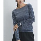 【ビス/VIS】のラメプリントベロアロングスリーブTシャツ 人気、トレンドファッション・服の通販 founy(ファニー) ファッション Fashion レディースファッション WOMEN トップス・カットソー Tops/Tshirt シャツ/ブラウス Shirts/Blouses ロング / Tシャツ T-Shirts ベロア Velour 2024年 2024 2024-2025秋冬・A/W Aw/Autumn/Winter/Fw/Fall/2024-2025 A/W・秋冬 Aw・Autumn/Winter・Fw・Fall-Winter おすすめ Recommend インナー Inner シアー Sheer ジャケット Jacket ストーン Stone プリント Print ベロア Velor ロング Long 冬 Winter 春 Spring 秋 Autumn/Fall thumbnail チャコール|ID: prp329100004068785 ipo3291000000028054570