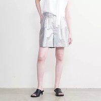 【ユナイテッドアローズ/UNITED ARROWS】のメタリック タックショートパンツ 人気、トレンドファッション・服の通販 founy(ファニー) ファッション Fashion レディースファッション WOMEN パンツ Pants ハーフ / ショートパンツ Short Pants オーガンジー Organdy ショート Short シンプル Simple タフタ Taffeta ポケット Pocket ワッシャー Washer おすすめ Recommend |ID:prp329100004070582